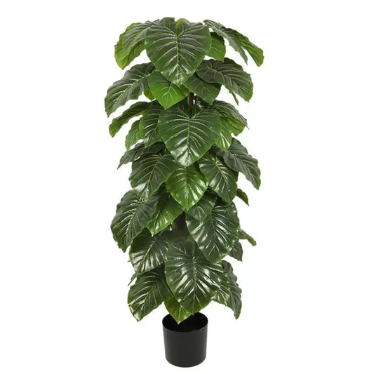 Philodendron mesterséges növény, nincs 140 cm -es zöld edény