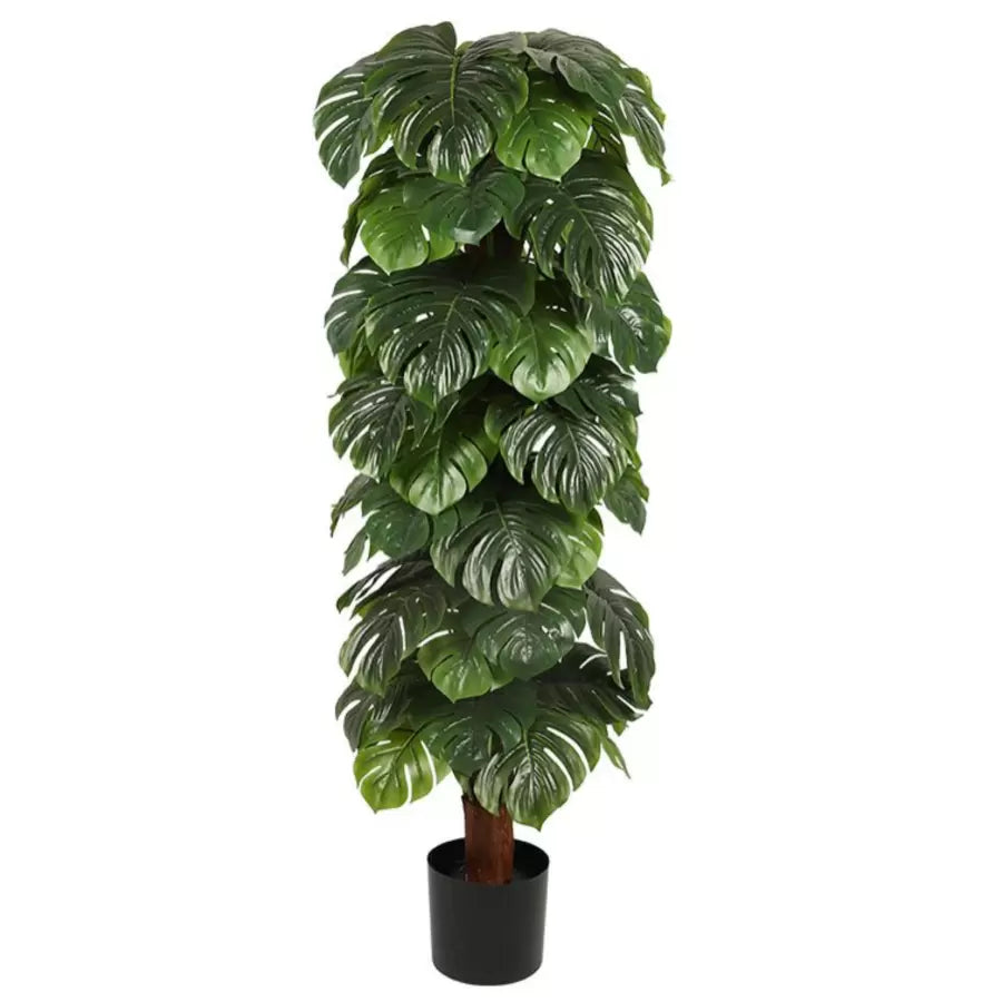 Mesterséges növény Monstera finom, edények nélkül, 140 cm zöld