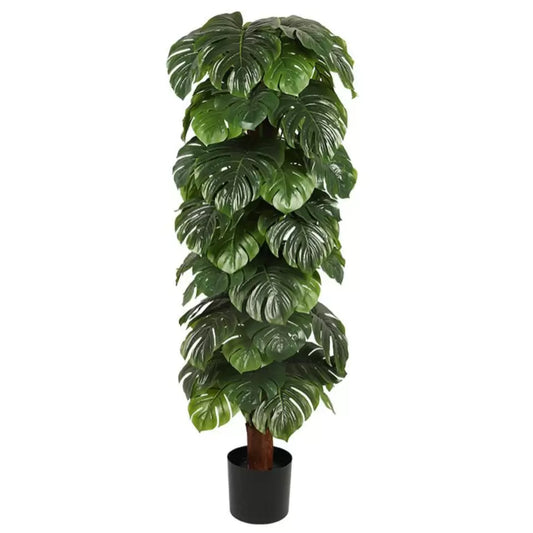 Mester növényi Monstera finom, edények nélkül, 180 cm zöld
