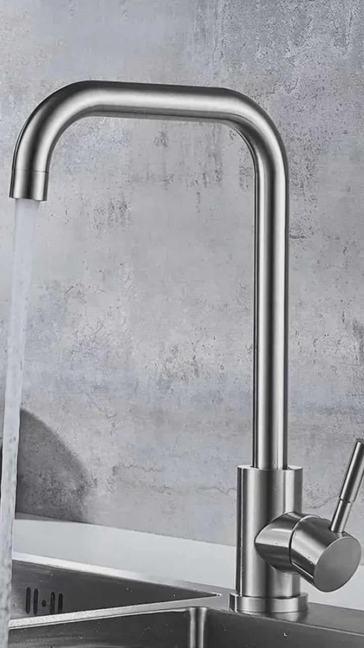 Akkumulátor konyhai monokandia elforgatható forgó patron rozsdamentes acél szatén szerelvények rögzítőkészlet tartalmazza a CF002 -t