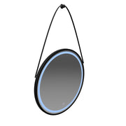 Kerek LED -tükör, 60 cm, alapvető érintés