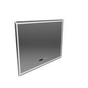 Téglalap alakú LED -tükör, 60x80 cm, Villaytouch Marcello, Desmantile System, Dimable