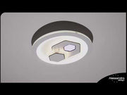 LED LED Kathleen, 16W, forró/semleges fény/RGB, fehér