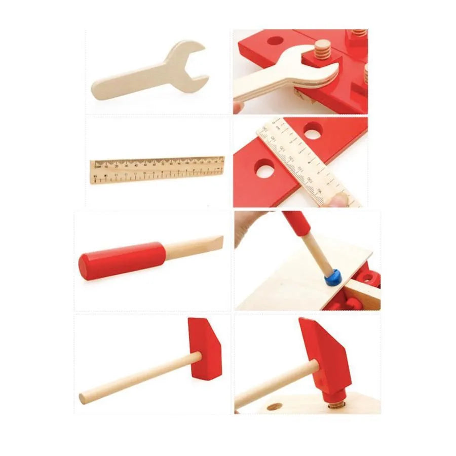 Írja be a kis kézműves székek játékkészletét, 48 darabot, fa