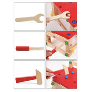 Írja be a kis kézműves székek játékkészletét, 48 darabot, fa