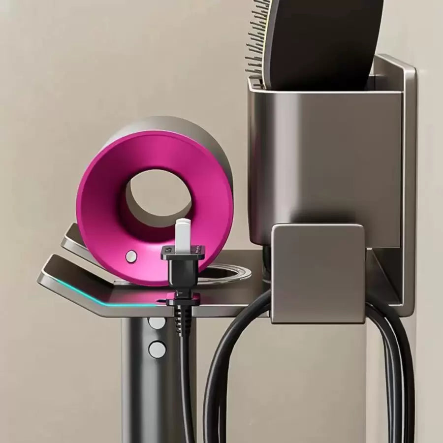 FEON -támogatás és fém fürdőszoba kiegészítők, szürke