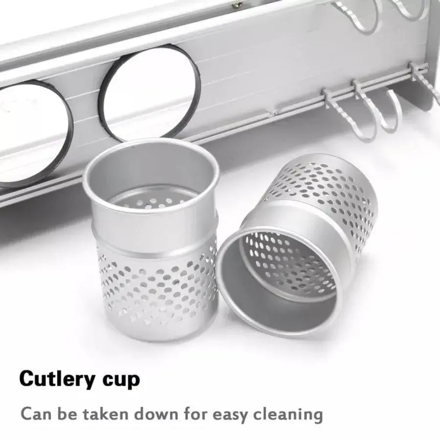 Fémes támogatás konyhai edényekhez, szatén, fém