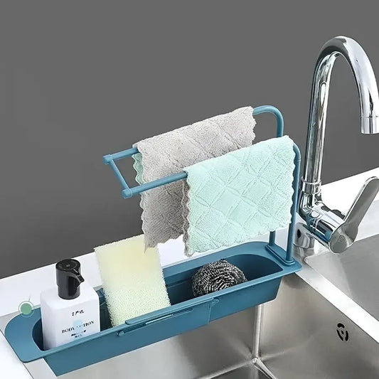 Teleszkópos támogatás a mosogatóhoz, 50 cm zöld