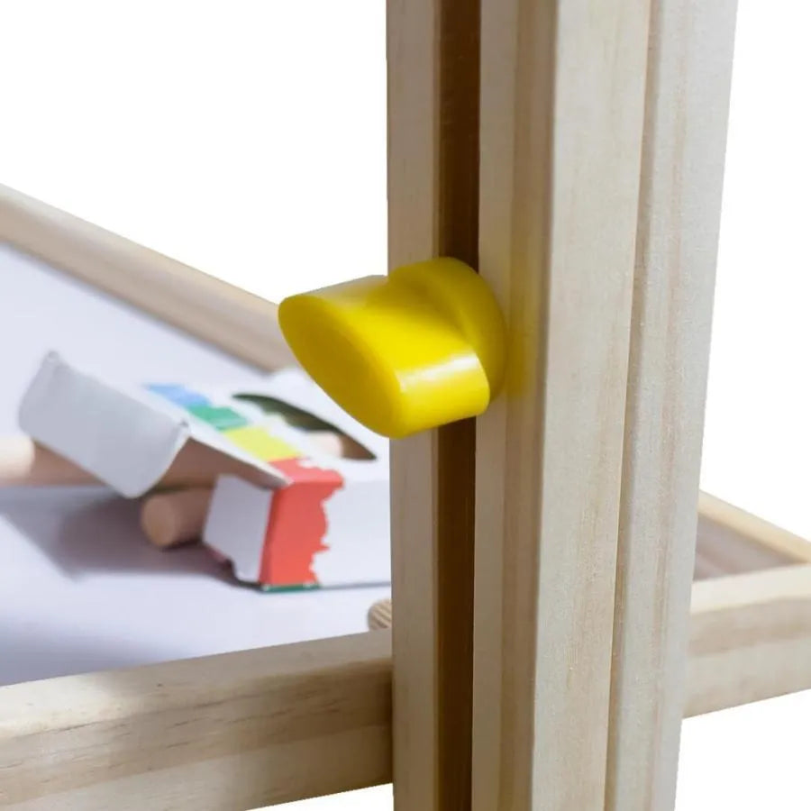 Multifunkcionális iskolai testület festéshez, 12 színű, fa és műanyag