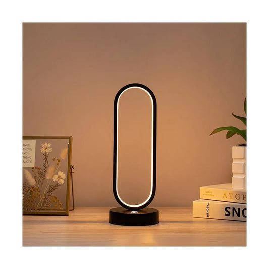 LED Creatoris Lámpa, 30W, hideg/forró/semleges fény, fém és akril, fekete