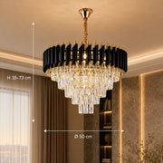 Candelabru Cristal VERSAILLES Eleganza 8x E14, Diametru 50cm, Auriu, Inaltime Reglabila - 01_CC900-500GD.png