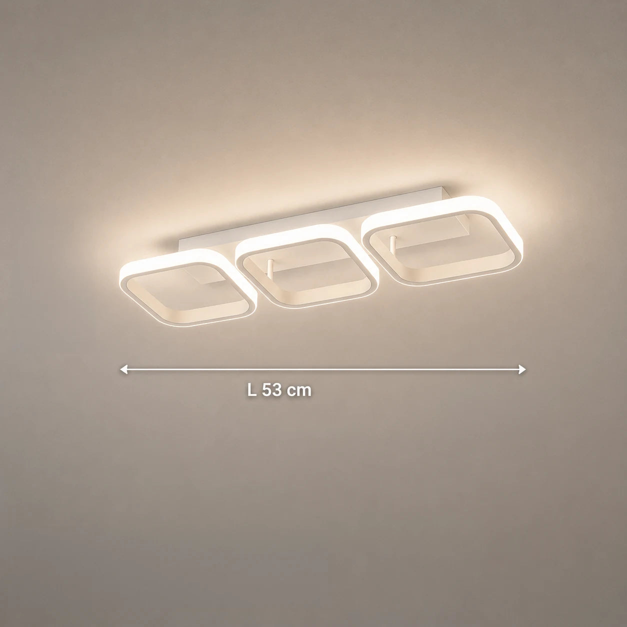 LED csillár VERTEX 34W, 3 négyzet, lineáris, hideg/meleg/semleges fény, fehér - 02_LL770-3WH.png