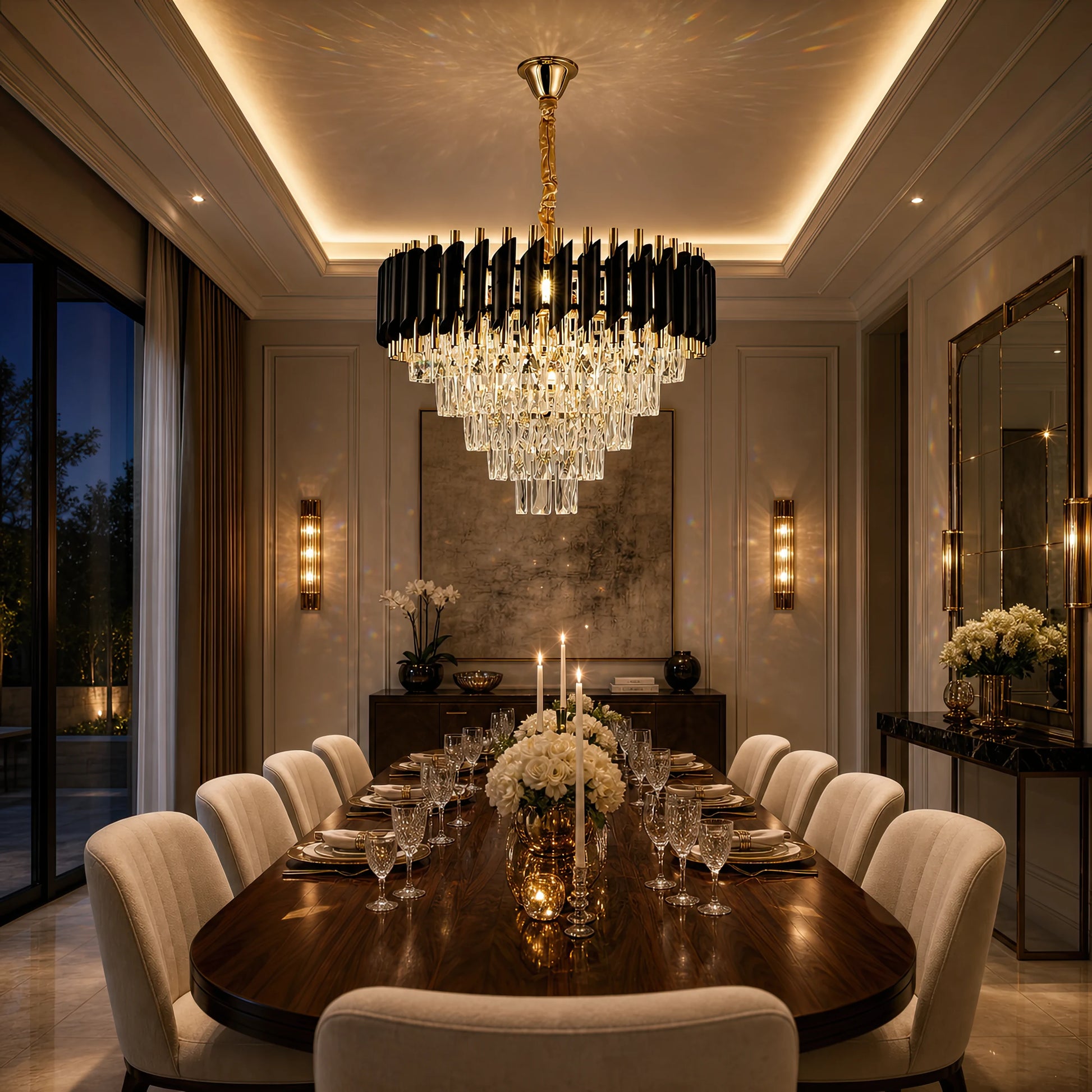 Candelabru Cristal VERSAILLES Eleganza 8x E14, Diametru 50cm, Auriu, Inaltime Reglabila - 03_CC900-500GD.png