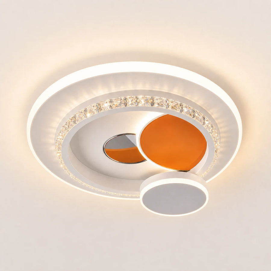 LED csillár HELIOX kristállyal, 40 W, 4 kör, hideg/meleg/semleges fény, fehér - 03_LL653-300OR.png