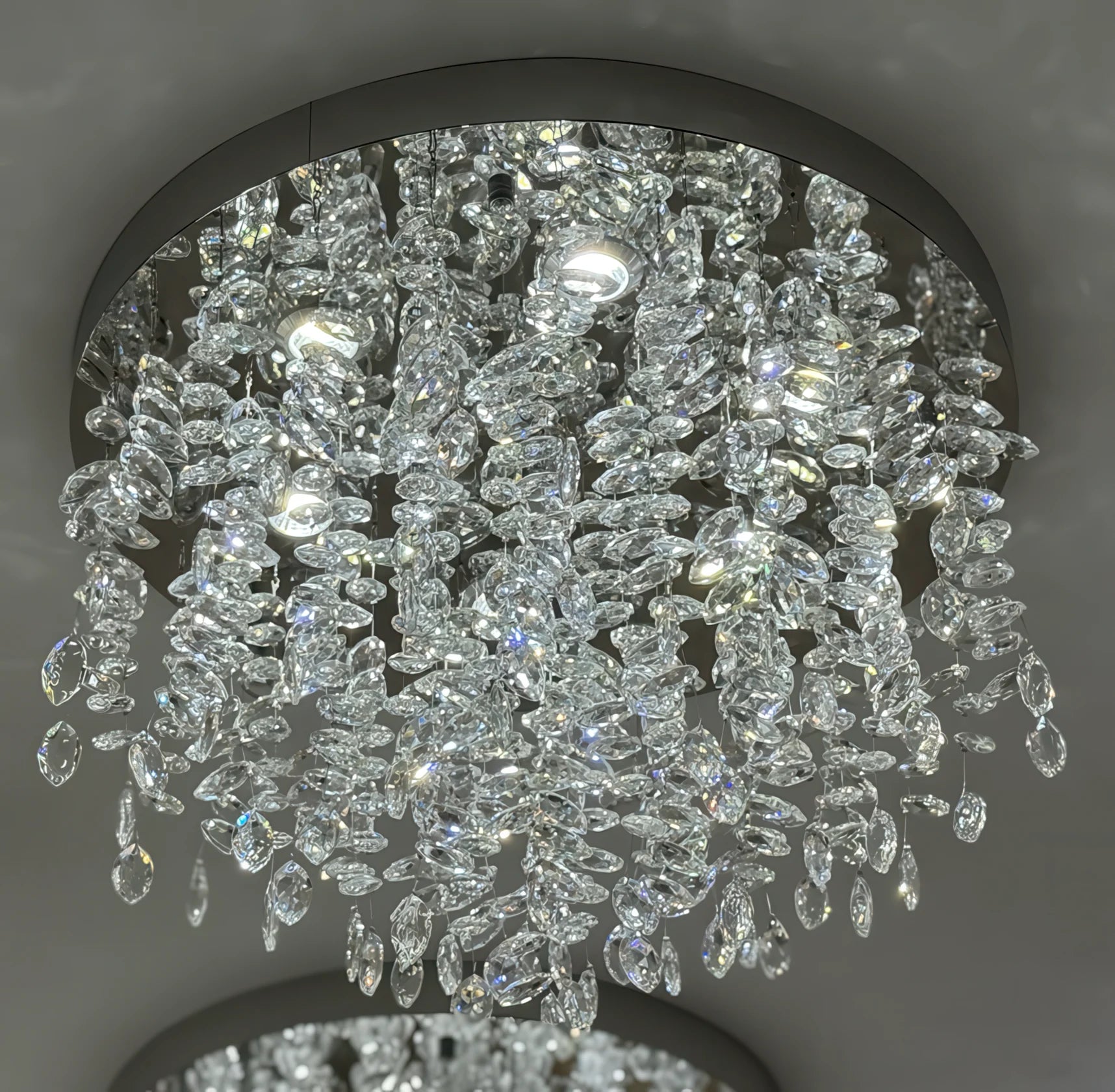 Kristály LED csillár LLC210/400CH kerek, 22W, hideg/meleg/semleges fény, kristály, fényes króm - 03_LLC210-400CH.png