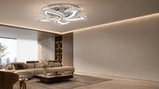 Lustra LED cu telecomanda si cristal Alejandro RGB 88W, 5 Flori, lumina Rece/Calda/Neutra, Dimabila, Crom Lucios - 03_LT071-5.png