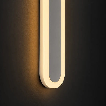 SUHA kültéri LED fali lámpa, hossz 60cm, 8W, IP65, fém, lineáris, fehér - 04_AX201-600WH.png