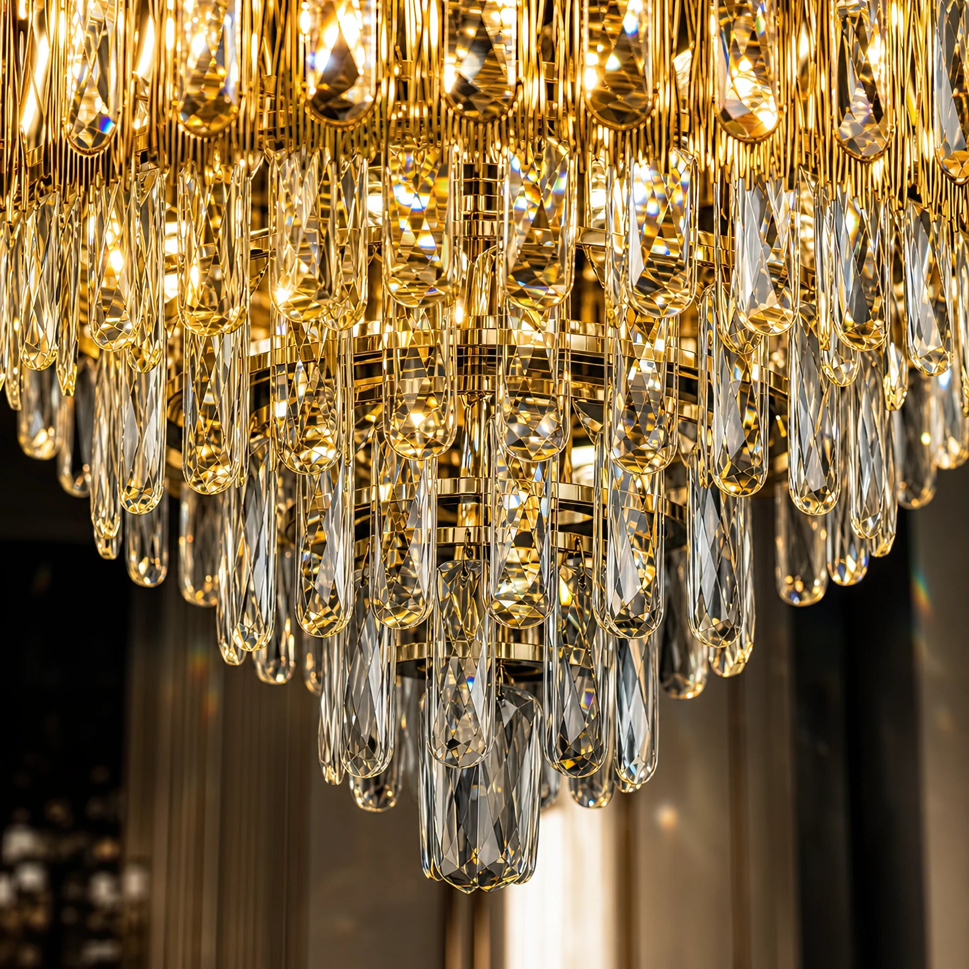 Kristály csillár BELVEDERE Elegance 8xE14, átmérő 50 cm, fényes arany, állítható magasságú - 04_CC912-500GD.png
