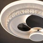 LED csillár HELIOX kristállyal, 37 W, 4 kör, hideg/meleg/semleges fény, fekete - 04_LL653-300BK.png