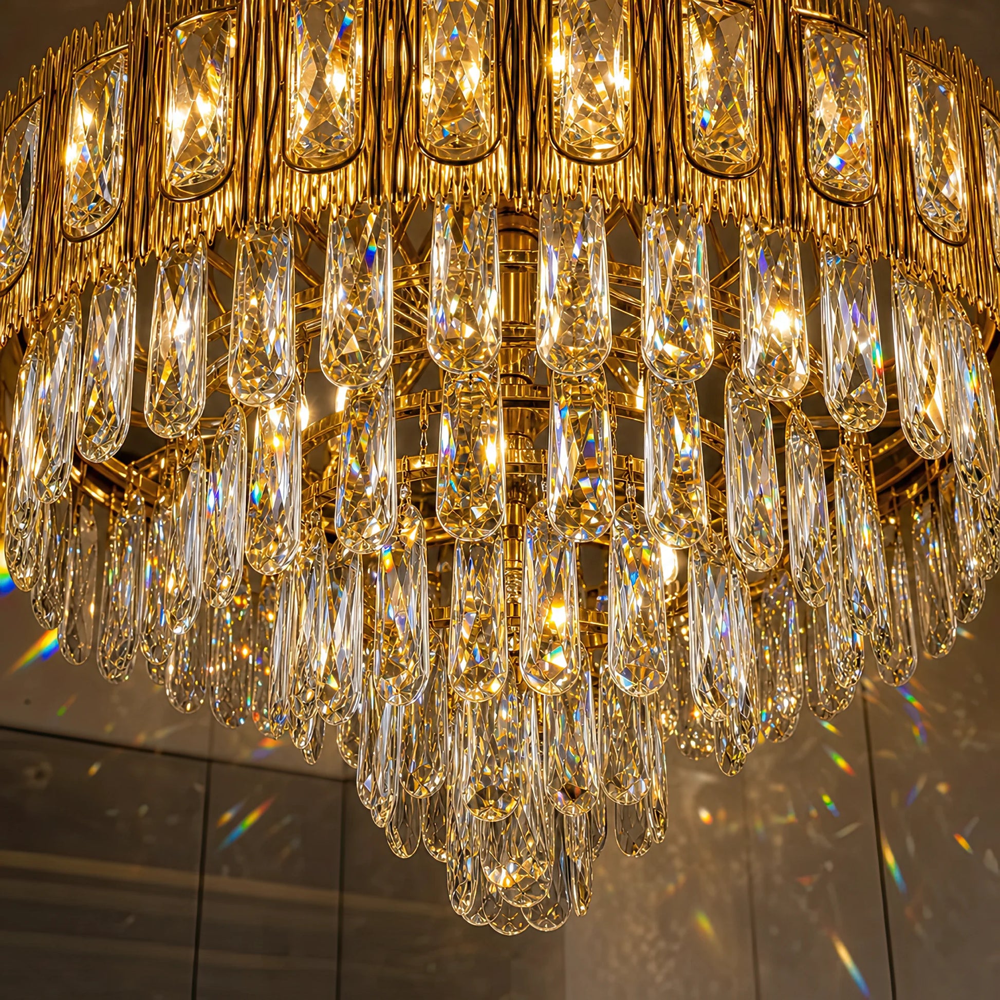 Kristály csillár BELVEDERE Elegance 8xE14, átmérő 50 cm, fényes arany, állítható magasságú - 05_CC912-500GD.png