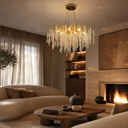 Candelabru Cristal WALTZ Cascade, 9x G9, Auriu, 80cm, Inaltime Reglabila - 06_CC331-80.png