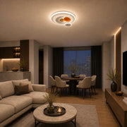 LED csillár HELIOX kristállyal, 40 W, 4 kör, hideg/meleg/semleges fény, fehér - 07_LL653-300OR.png