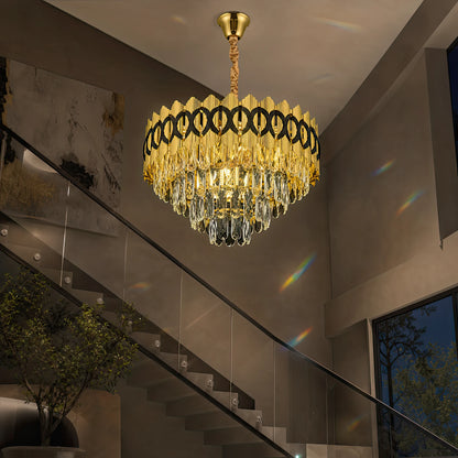Candelabru Cristal PIERREFONDS Eleganza 8x E14, Diametru 48.5cm, Auriu Lucios, Inaltime Reglabila - 09_CC8942-500.png