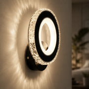 NOVA Rotonda LED fali lámpa, 16W, fekete és rozsdamentes acél, meleg/hideg/semleges fény - 10_AL073-1BK.png
