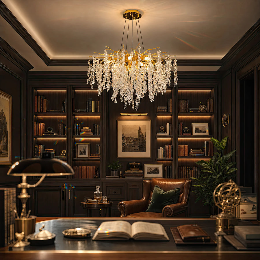 Candelabru Cristal WALTZ Cascade, 9x G9, Auriu, 80cm, Inaltime Reglabila - 10_CC331-80.png