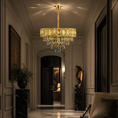 Kristály csillár BELVEDERE Elegance 8xE14, átmérő 50 cm, fényes arany, állítható magasság - 10_CC912-500GD.png