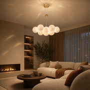 MODERN LOFT Bagliore csillár, földgömb, 9xE27, állítható magasságú, arany - 10_LC816-9GD.png