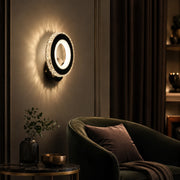NOVA Rotonda LED fali lámpa, 16W, fekete és rozsdamentes acél, meleg/hideg/semleges fény - 11_AL073-1BK.png