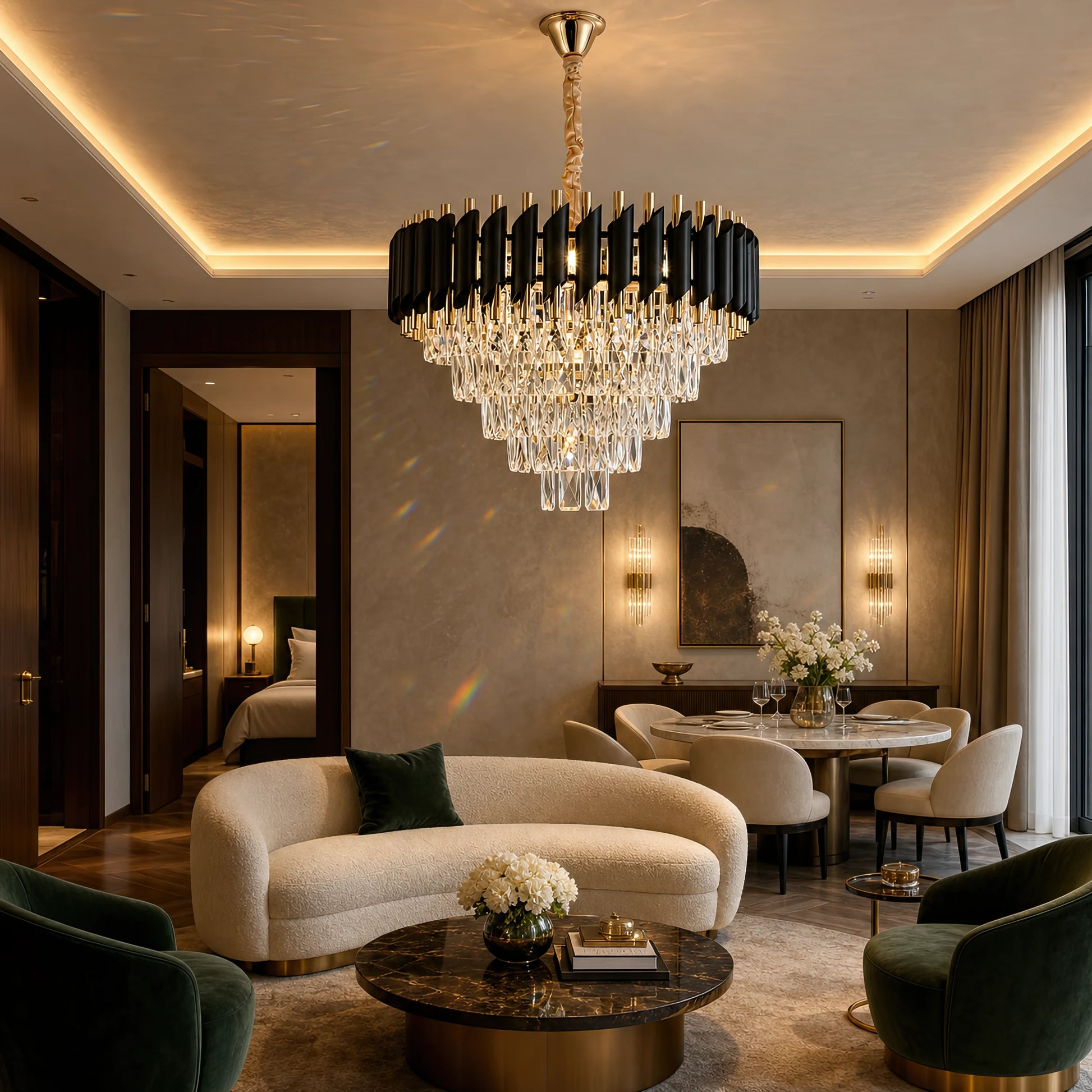 Candelabru Cristal VERSAILLES Eleganza 8x E14, Diametru 50cm, Auriu, Inaltime Reglabila - 11_CC900-500GD.png