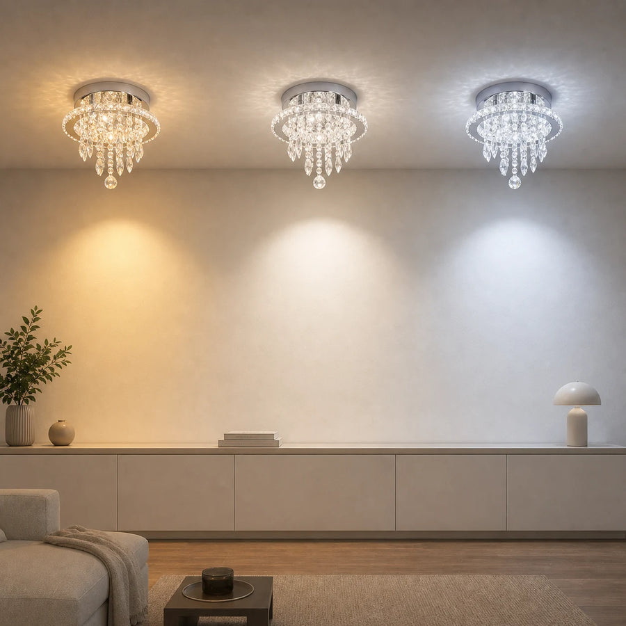 Candelabru LED Alberico Rotund, 17W, Lumina Rece/Calda/Neutra, Cristal, Crom Lucios - 11_LL010.png