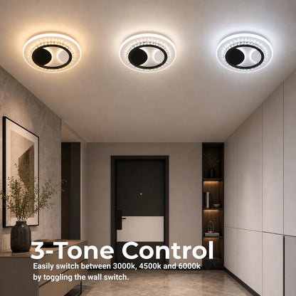 Lustra LED cu cristal ARIELLA 39W, Rotunda, Lumina Rece/Calda/Neutra, Negru - 11_LL602BK.png