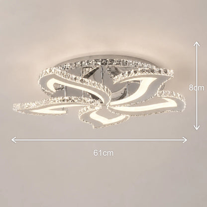 Lustra LED cu telecomanda si cristal Alejandro RGB 88W, 5 Flori, lumina Rece/Calda/Neutra, Dimabila, Crom Lucios - 11_LT071-5.png