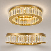 LED csillár távirányítóval és kristály VERTUS 31W, 50cm, Kör, Hideg/Meleg/Semleges fény, Szabályozható, Arany - 26_LLC150-500GD.png