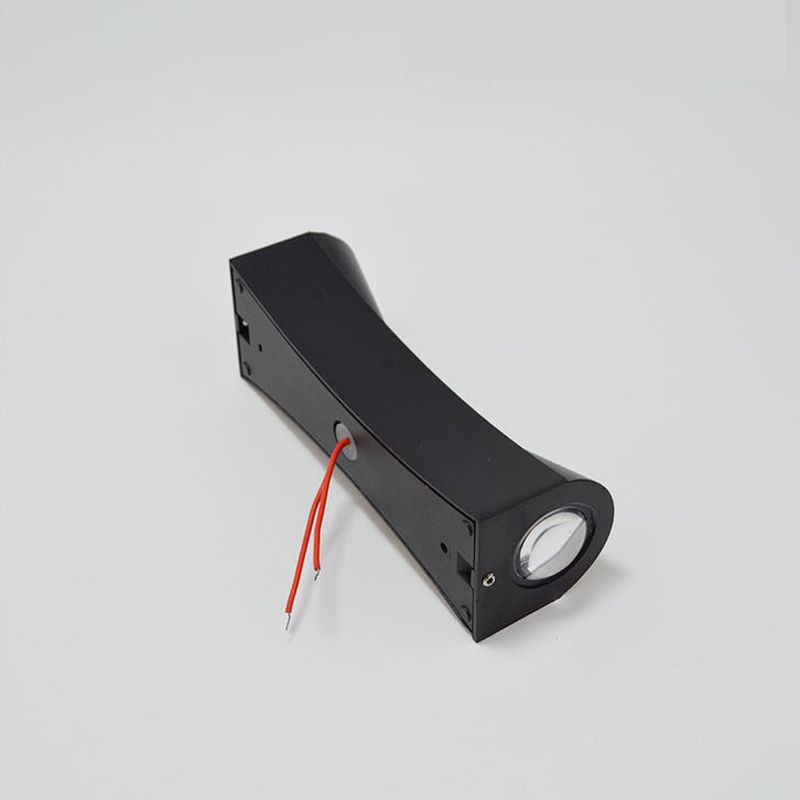 Fantasis A külső és a belső LED, 2 forrás x 1w, ip65, fém, fekete, 3000 ezer
