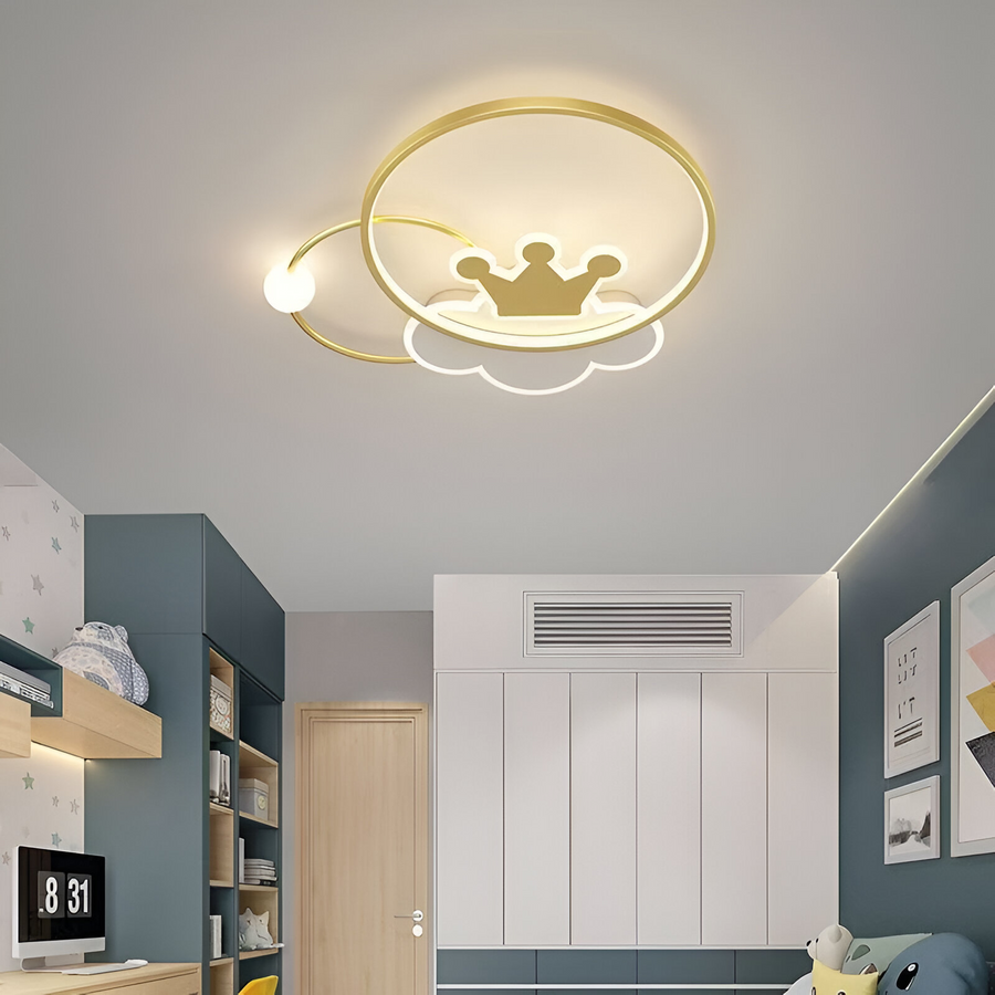 LED LED Rafael távirányítóval, 57W, dimablable, 3000k/4000K/6000K, arany