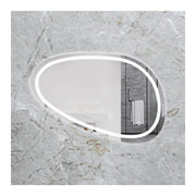 LED mirror, 80x45cm, Dissegn Touch Marcello, Defrosting System, Dimable