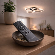 LED -csillár Betty 44W távirányítóval, 4 kör, hideg/forró/semleges fény, instabil, fekete