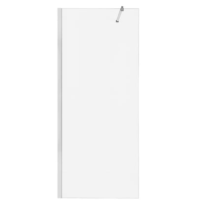 Paravan duș Walk-In 90x195 cm, sticlă securizată 8 mm, transparentă, profil metalic rezistent