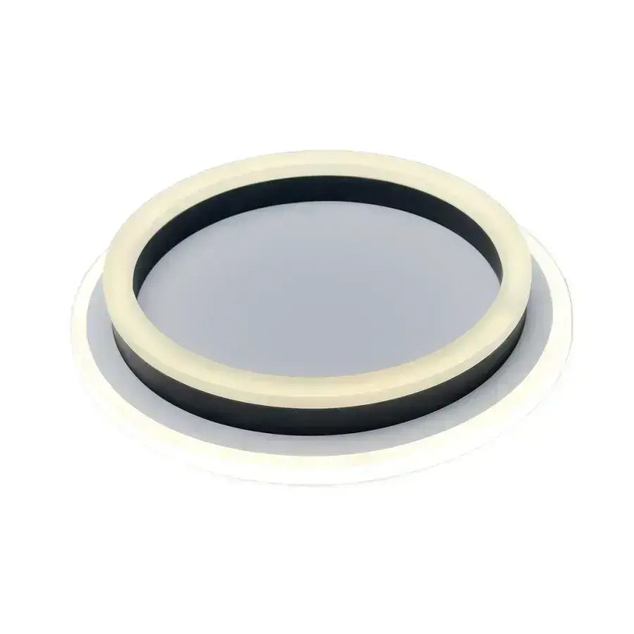 LED LED Solena Rondoda 13W, átmérő 25 cm, hideg/forró/semleges fény, fekete -fehér
