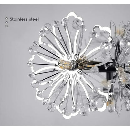 Crystal Chandelier Peterhof Eleganza, 13xg4, átmérő 49 cm, fekete