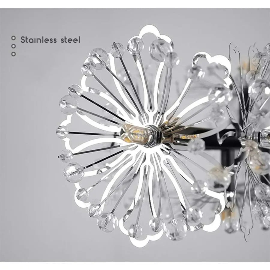 Crystal Chandelier Peterhof Eleganza, 13xg4, átmérő 49 cm, fekete