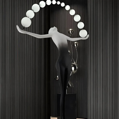 Lamaar amato vezette 24W 4000K Black Metal