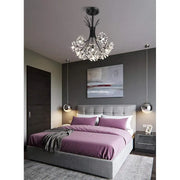 Crystal Chandelier Peterhof Eleganza, 13xg4, átmérő 49 cm, fekete