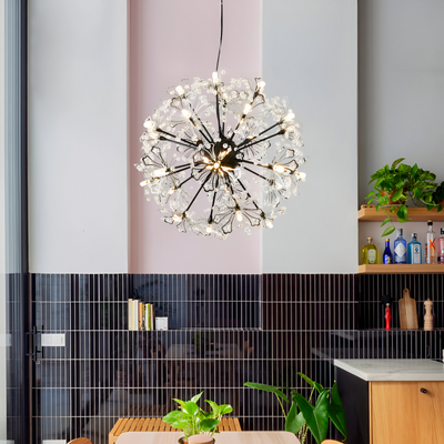 Crystal Chandelier Peterhof Eleganza, 18x G4, 49 cm átmérőjű, 18xg4, fekete
