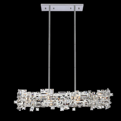 Candelabru Cristal NEXORA Regalis, 10xE14, 78X28cm, Inaltime Reglabila, Design Elegant Candelabre Cristal Default Title Alessandro Design