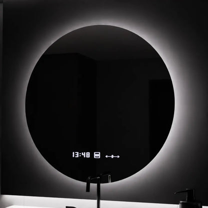 Mirror LED 80 cm -es serenit mozgásgátló marcellow rendszer leolvasztása óra és dimablable hőmérő